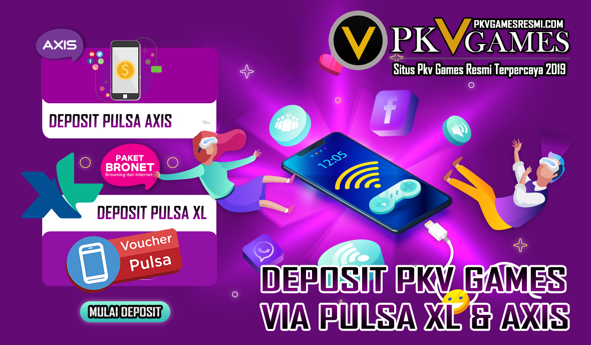 CARA DEPOSIT VIA PULSA XL AXIS PKV GAMES